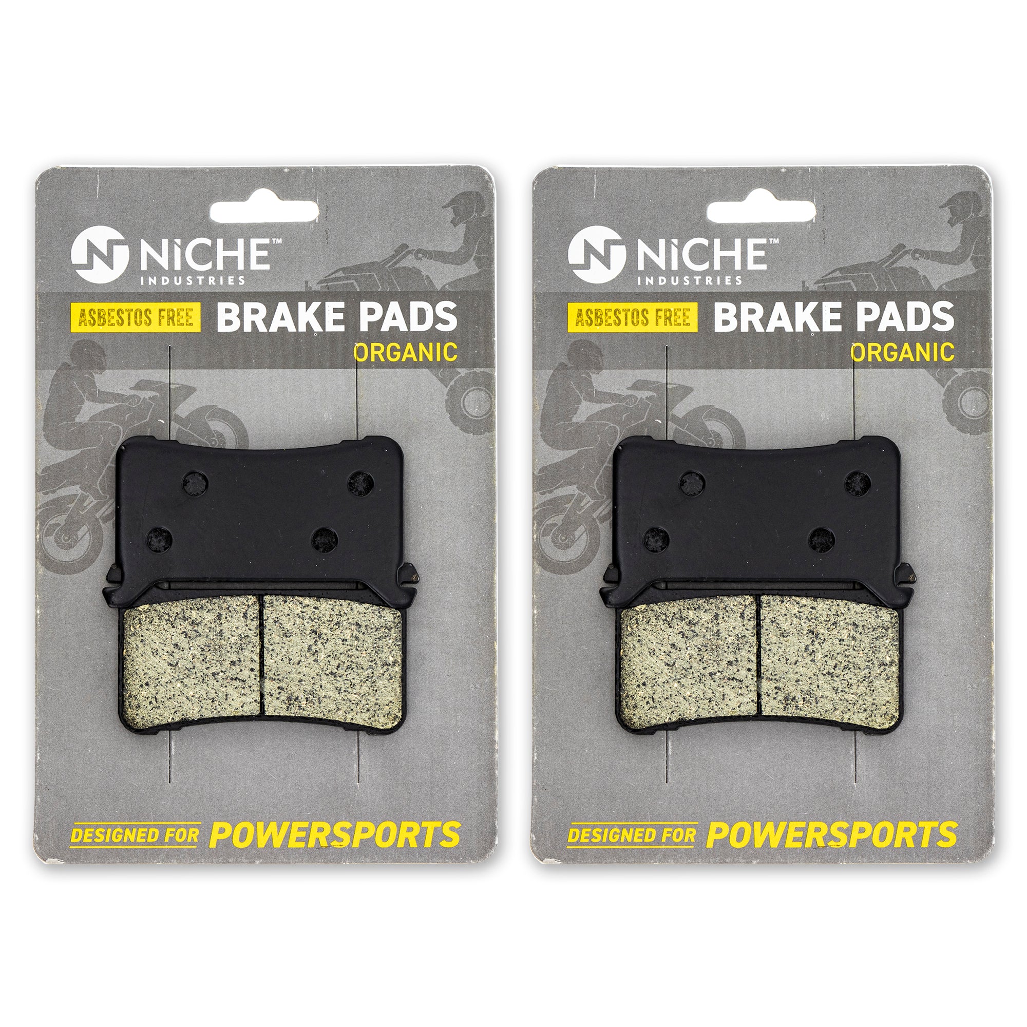 Front Brake Pads Set 2-Pack for Honda CBR1000RR 06455-MKF-D41 NICHE 519-KPA2664D