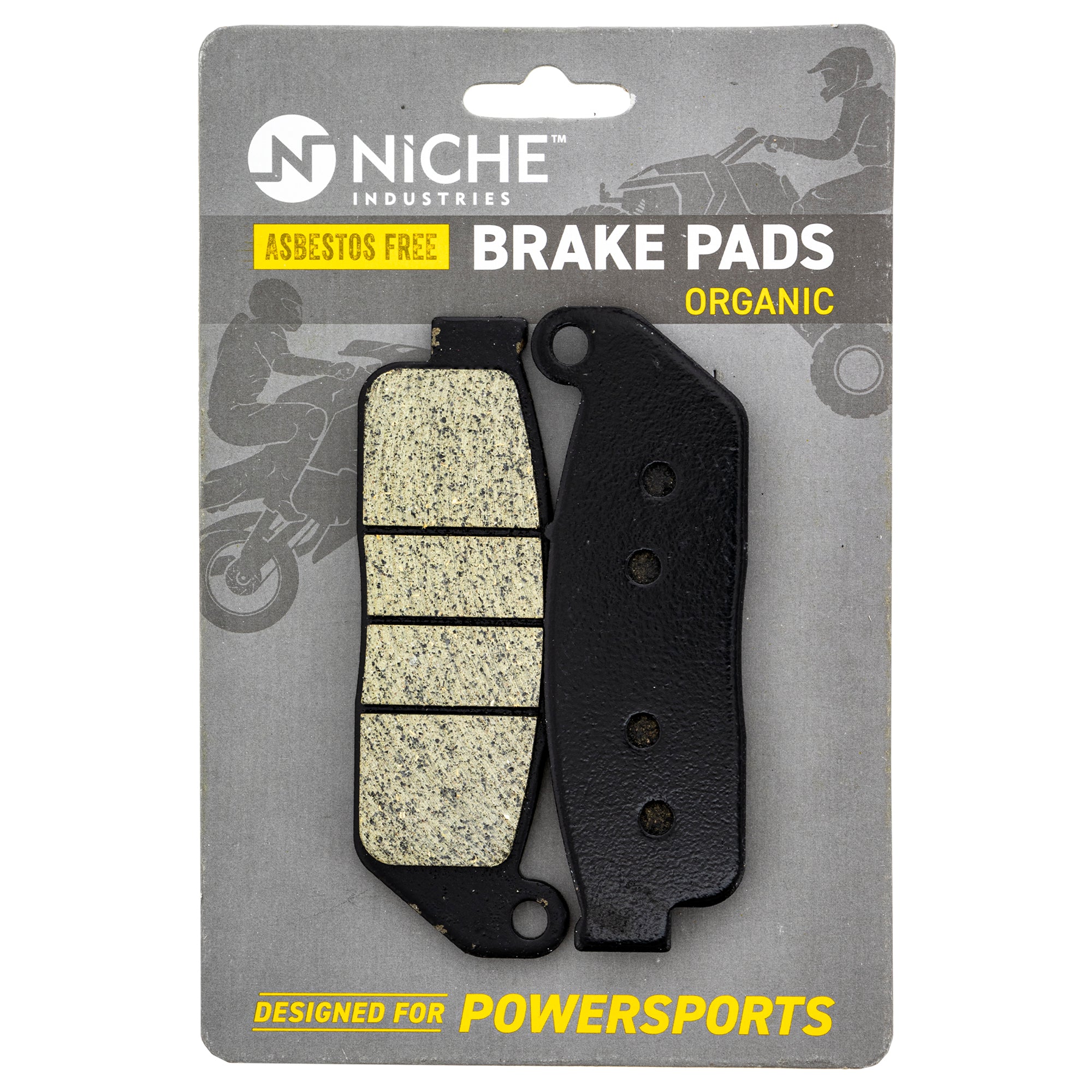 Front Organic Brake Pad Set for Indian Scout
Indian 2205849 NICHE 519-KPA2666D