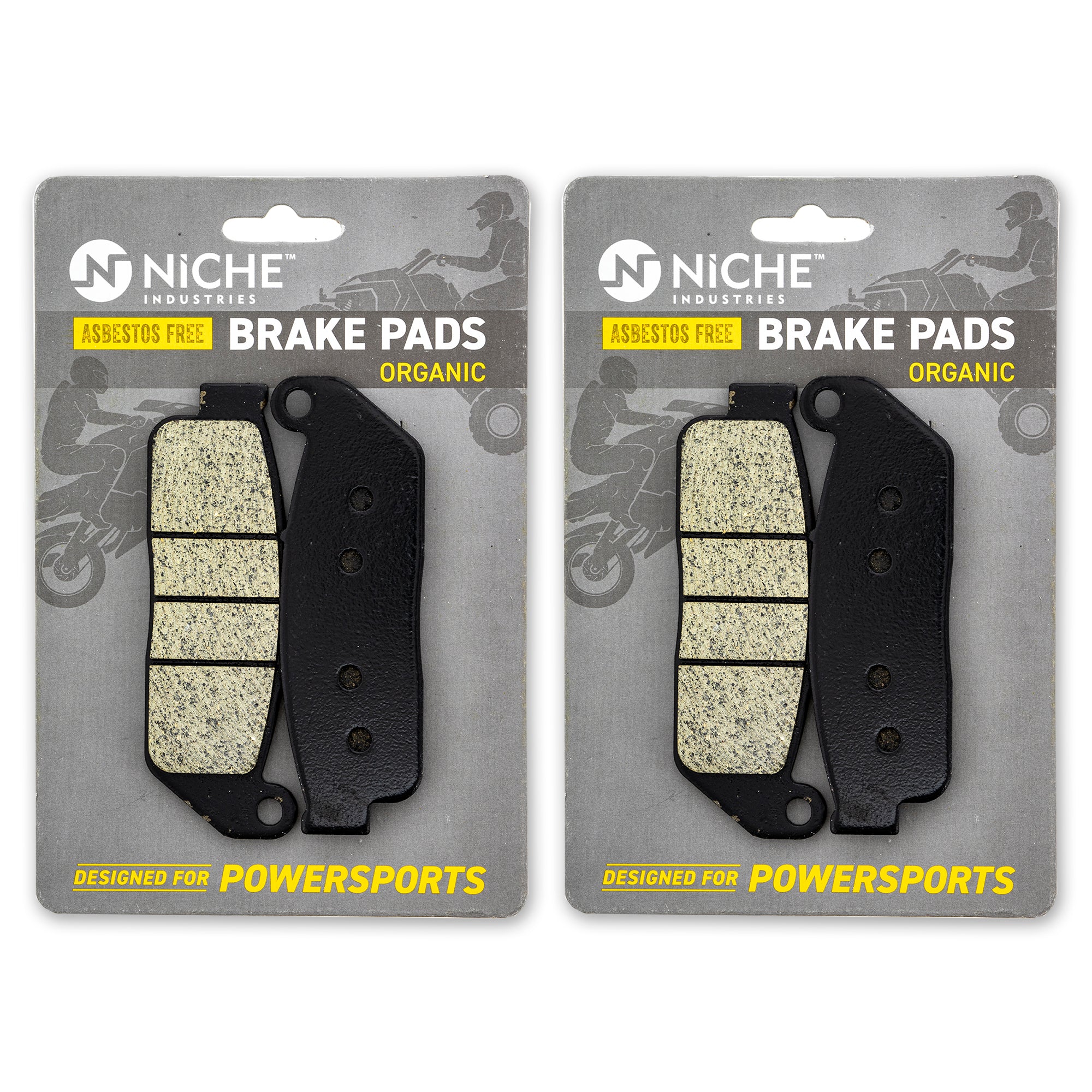 Front Brake Pads Set 2-Pack for Indian Scout 2205849 NICHE 519-KPA2666D