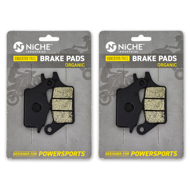 Front Brake Pads Set 2-Pack for Kawasaki Z125 43082-0134 NICHE 519-KPA2668D