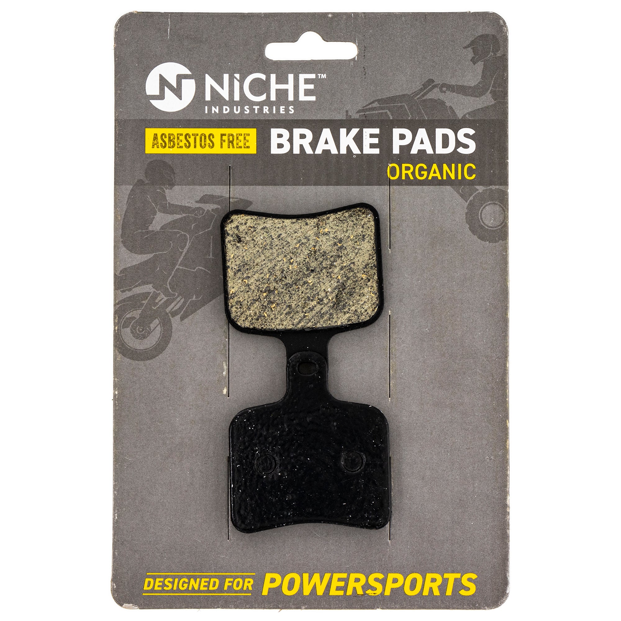 Organic Brake Pads for Polaris SKS RMK Pro 2206462 2205920 NICHE 519-KPA2675D