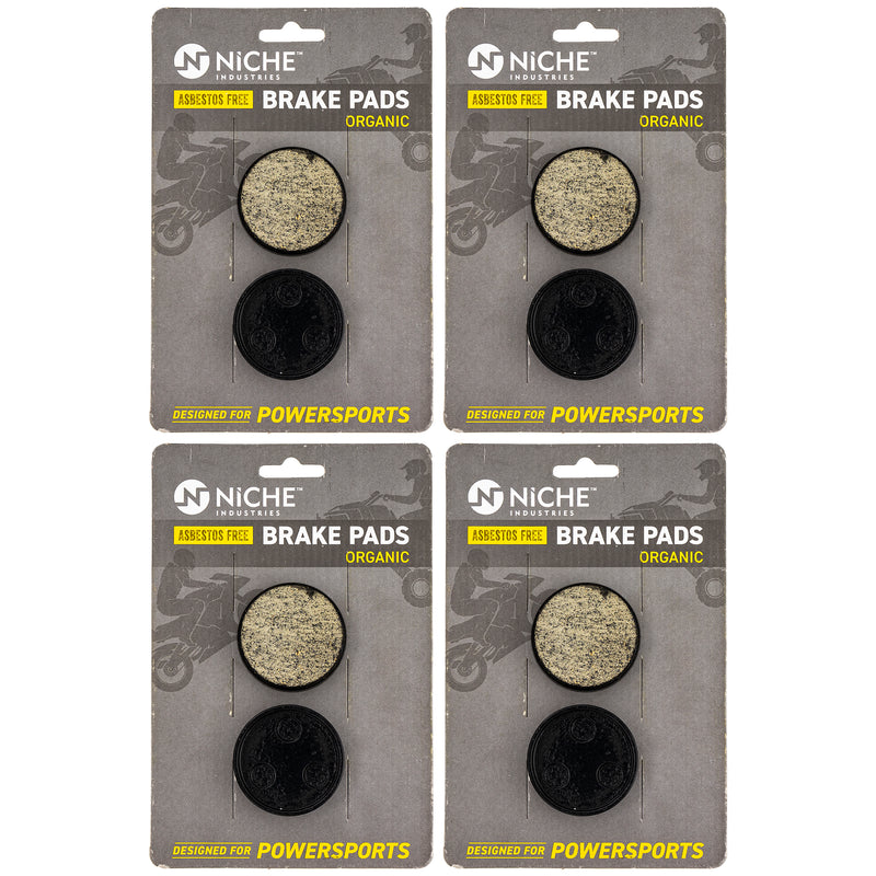 Rear Brake Pads Kit Semi-Metallic 4-Pack for zOTHER Yamaha XLV VMAX VK540 Venture NICHE 519-KPA2671D