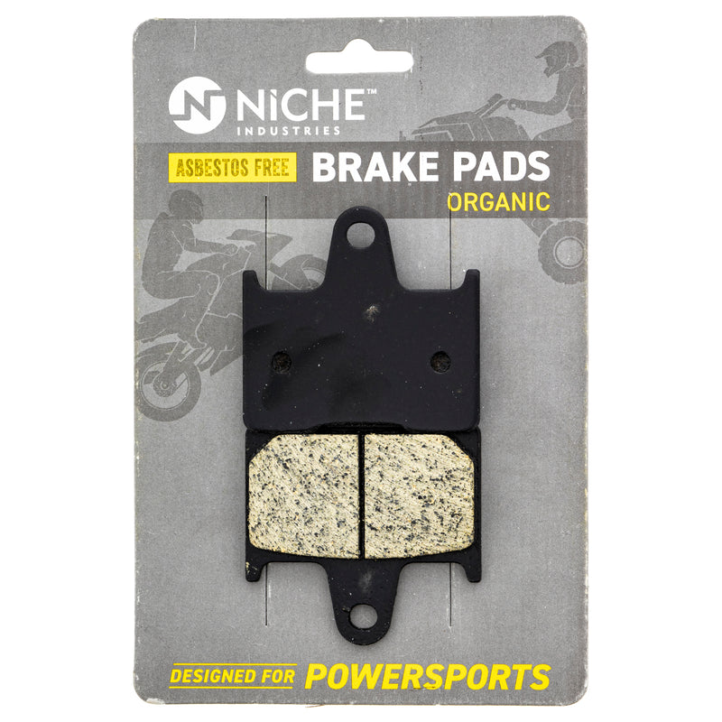 Rear Organic Brake Pad Set for zOTHER Yamaha VMAX Venture SX700S SX700R 8DF-W0046-01-00 NICHE 519-KPA2683D
