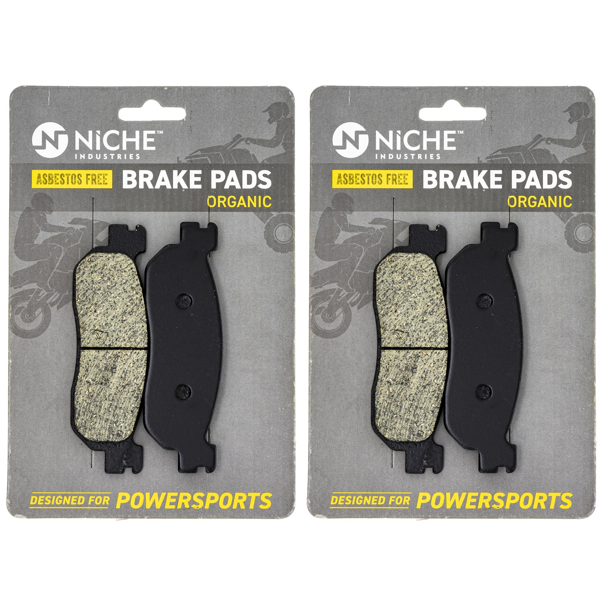 NICHE 519-KPA2686D Front Brake Pads Set 2-Pack for zOTHER Yamaha