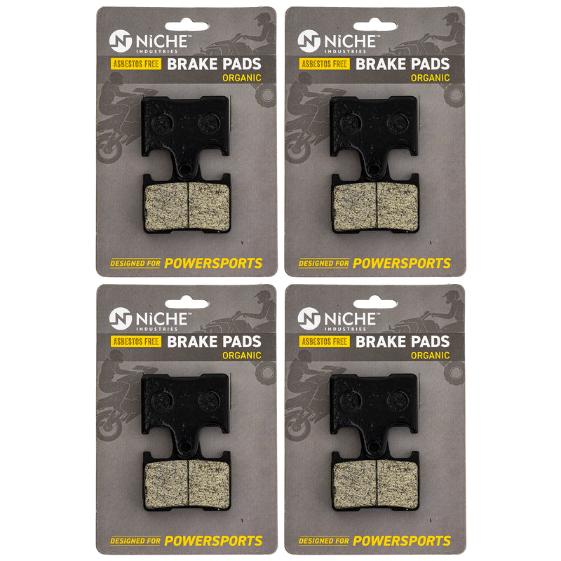 Rear Brake Pads Set 4-Pack for zOTHER Yamaha Venture Phazer 8DJ-W0046-01-00 NICHE 519-KPA2681D