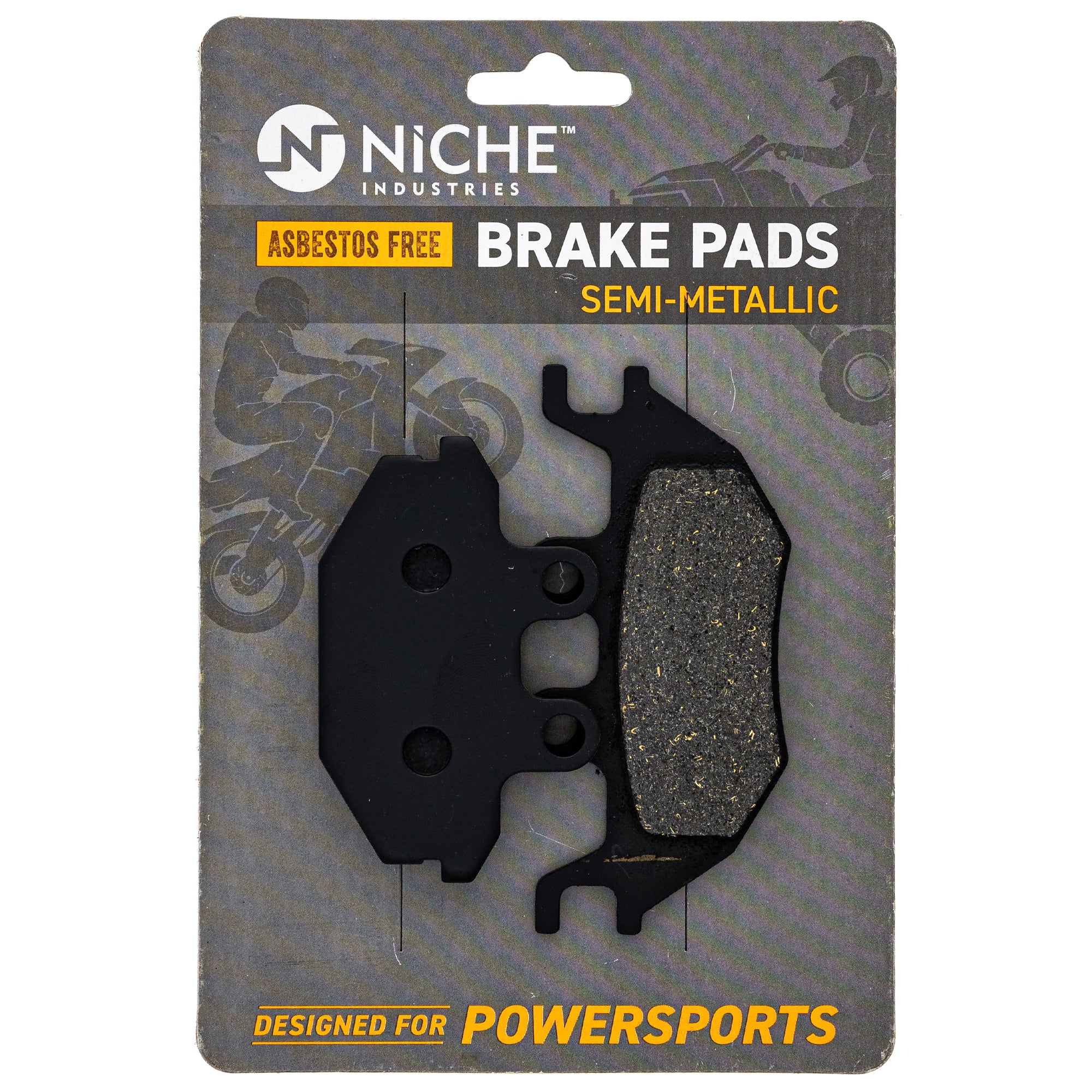 NICHE 519-KPA2699D Brake Pad Set for Mule