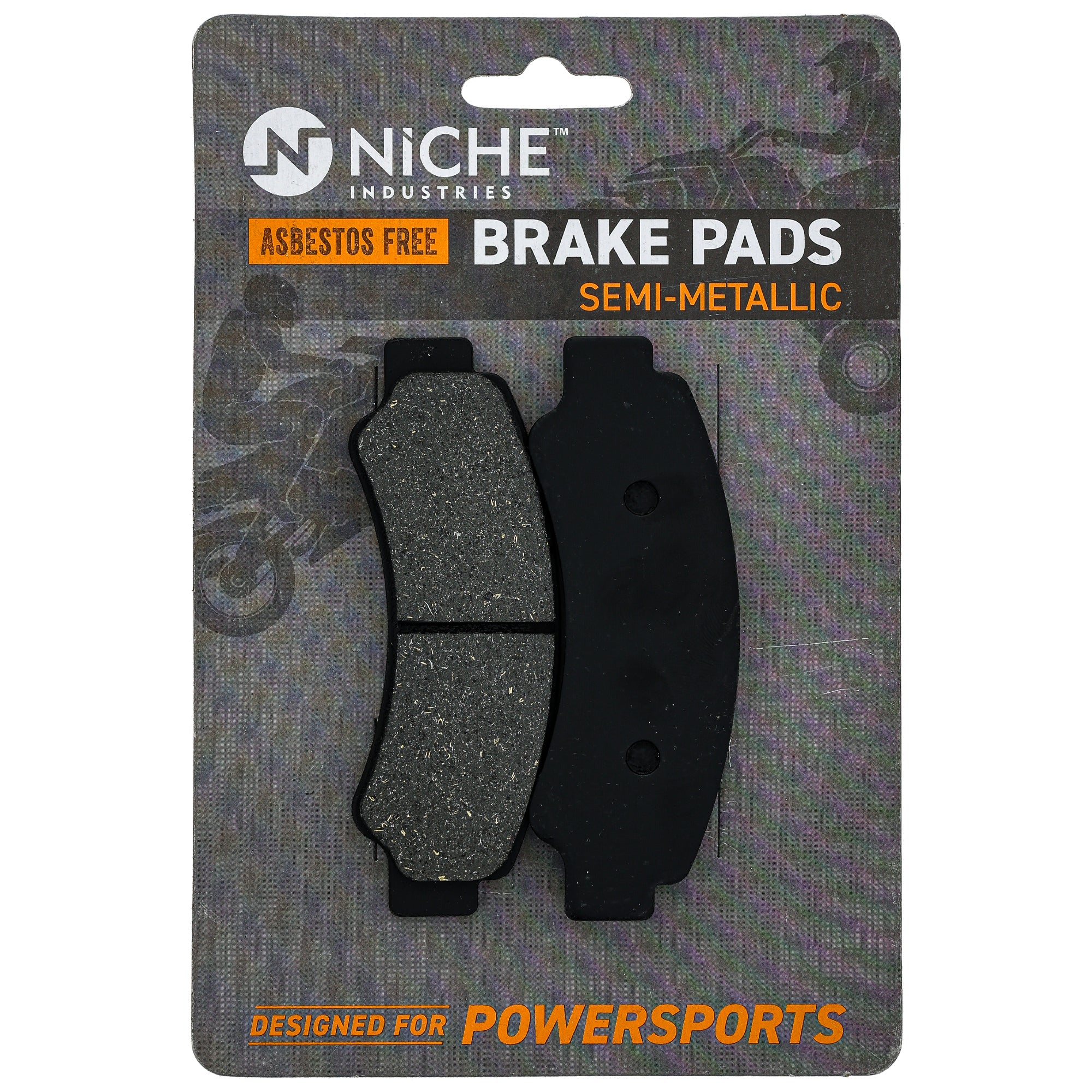 NICHE 519-KPA2690D Brake Pad Set for ZFORCE UFORCE CFORCE