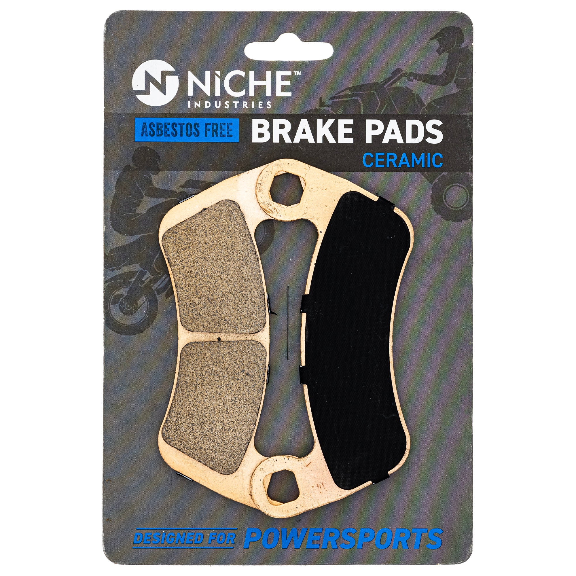 NICHE 519-KPA2691D Brake Pad Set for RZR