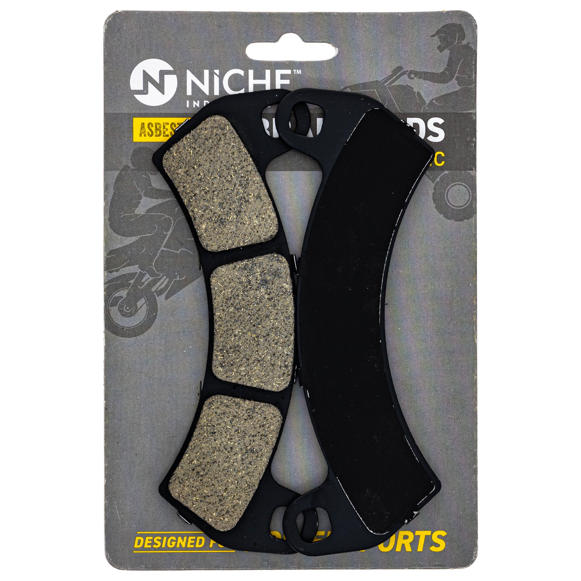 NICHE 519-KPA2604D Brake Pad Set for RZR MRZR General