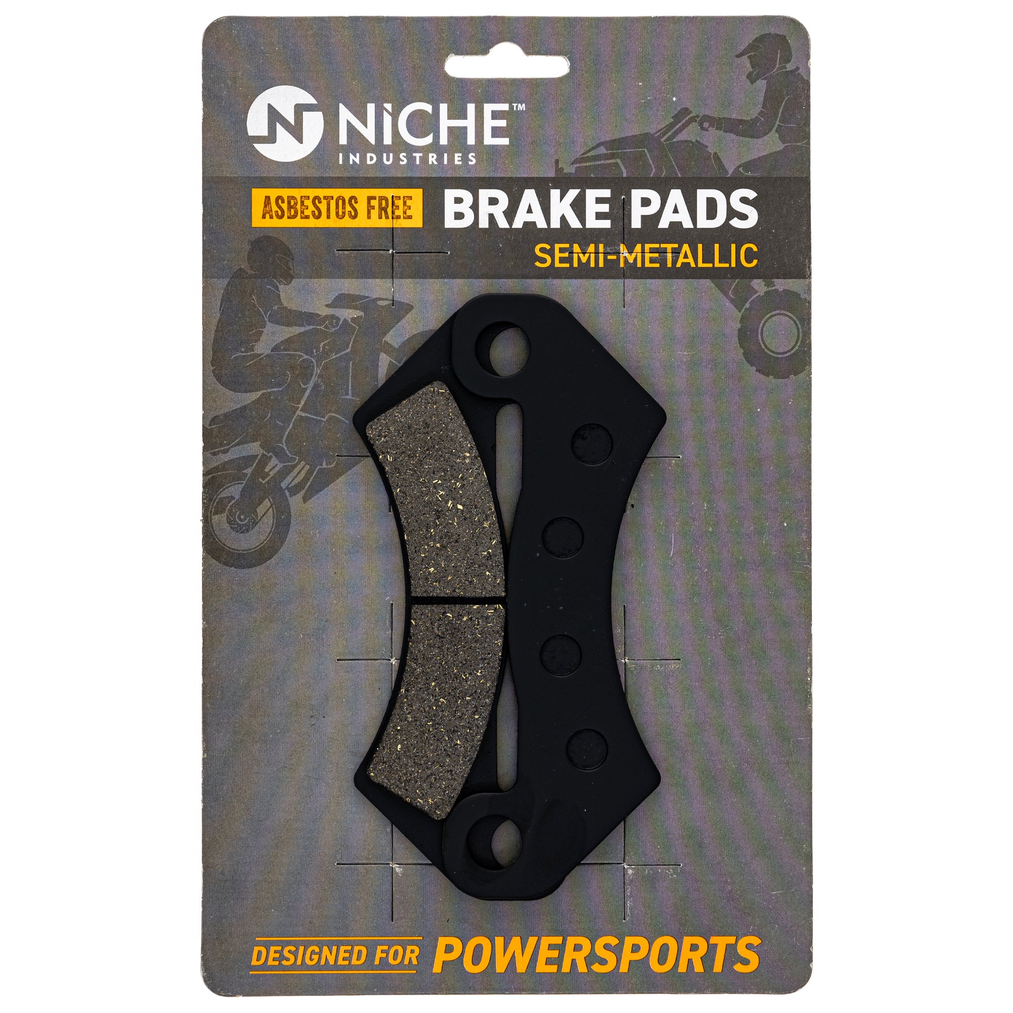 NICHE 519-KPA2606D Brake Pad Set for Cat