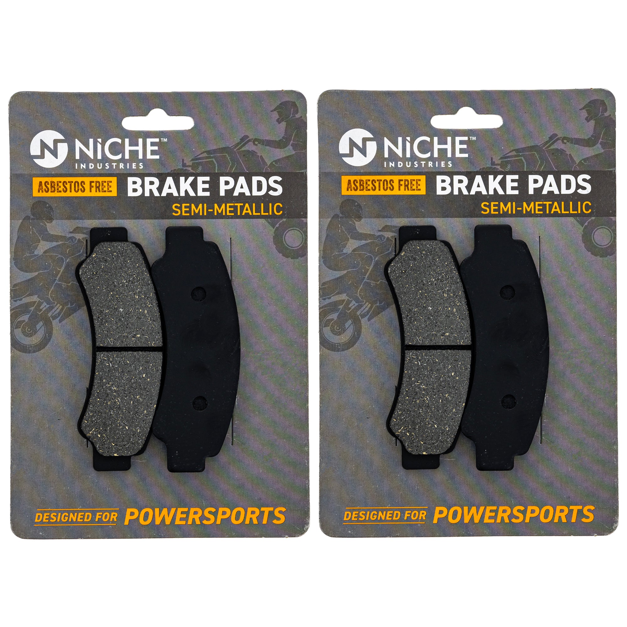 NICHE 519-KPA2606D Brake Pad Set 2-Pack for Cat