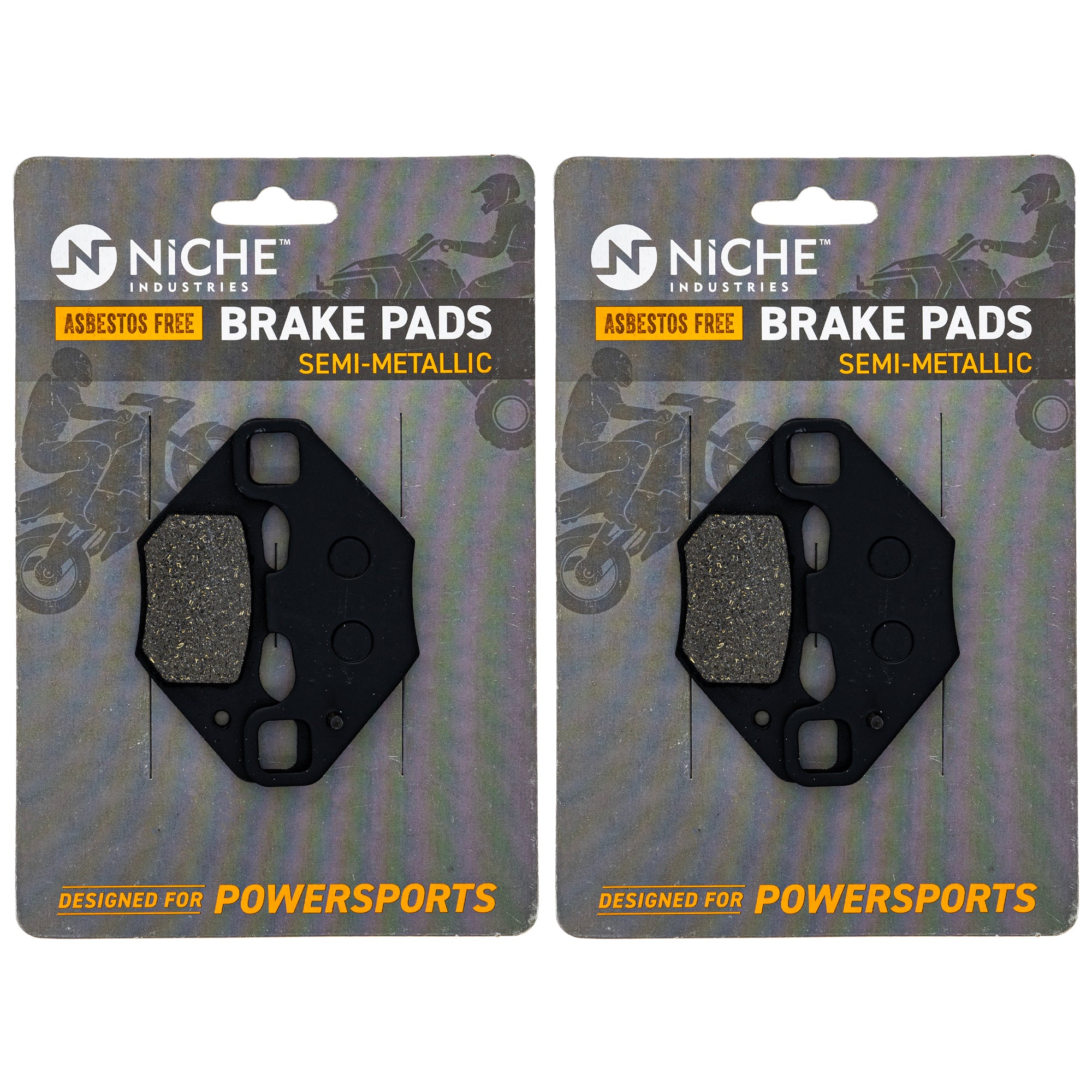 NICHE 519-KPA2608D Brake Pad Set 2-Pack for Phoenix