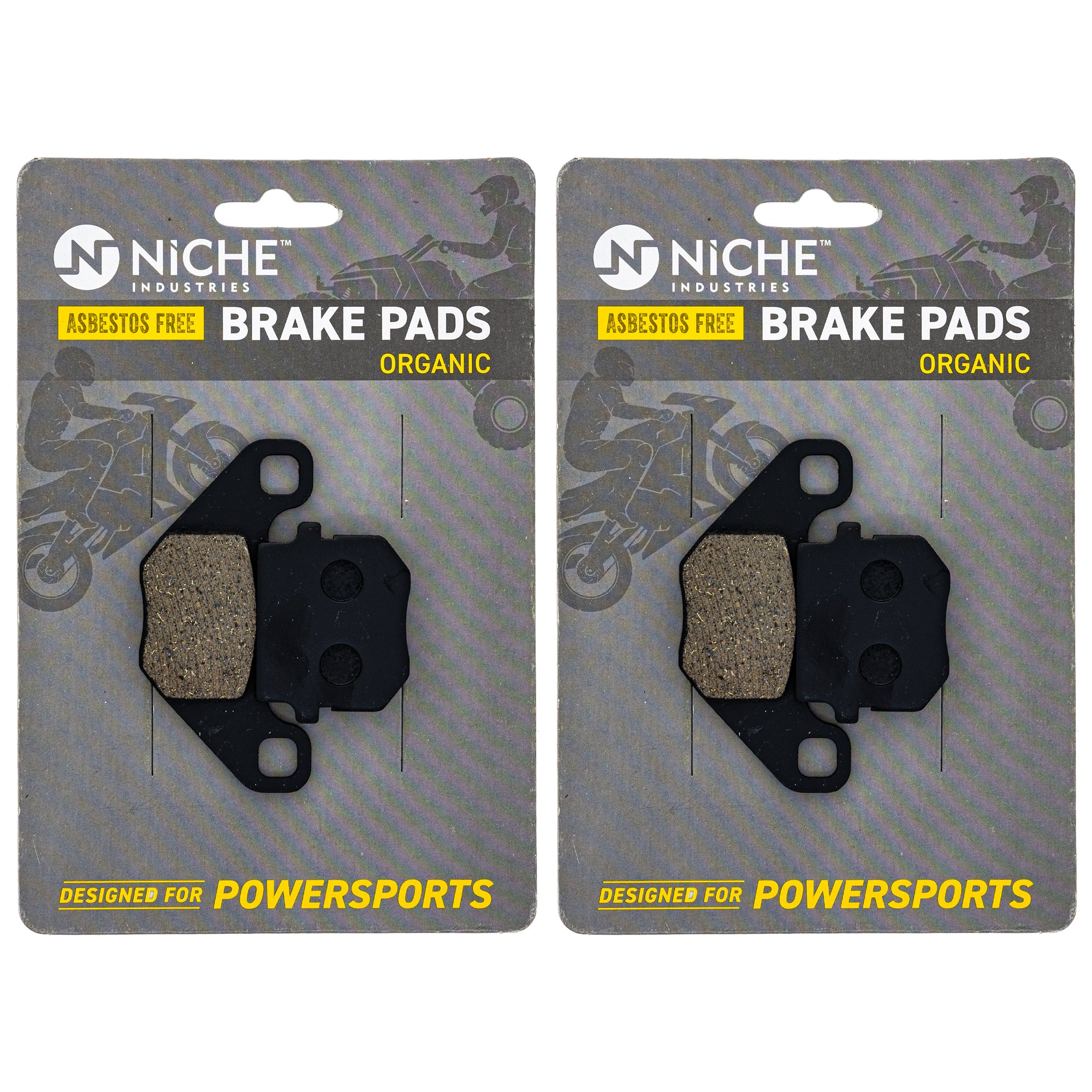 NICHE 519-KPA2600D Brake Pad Set 2-Pack for RZR