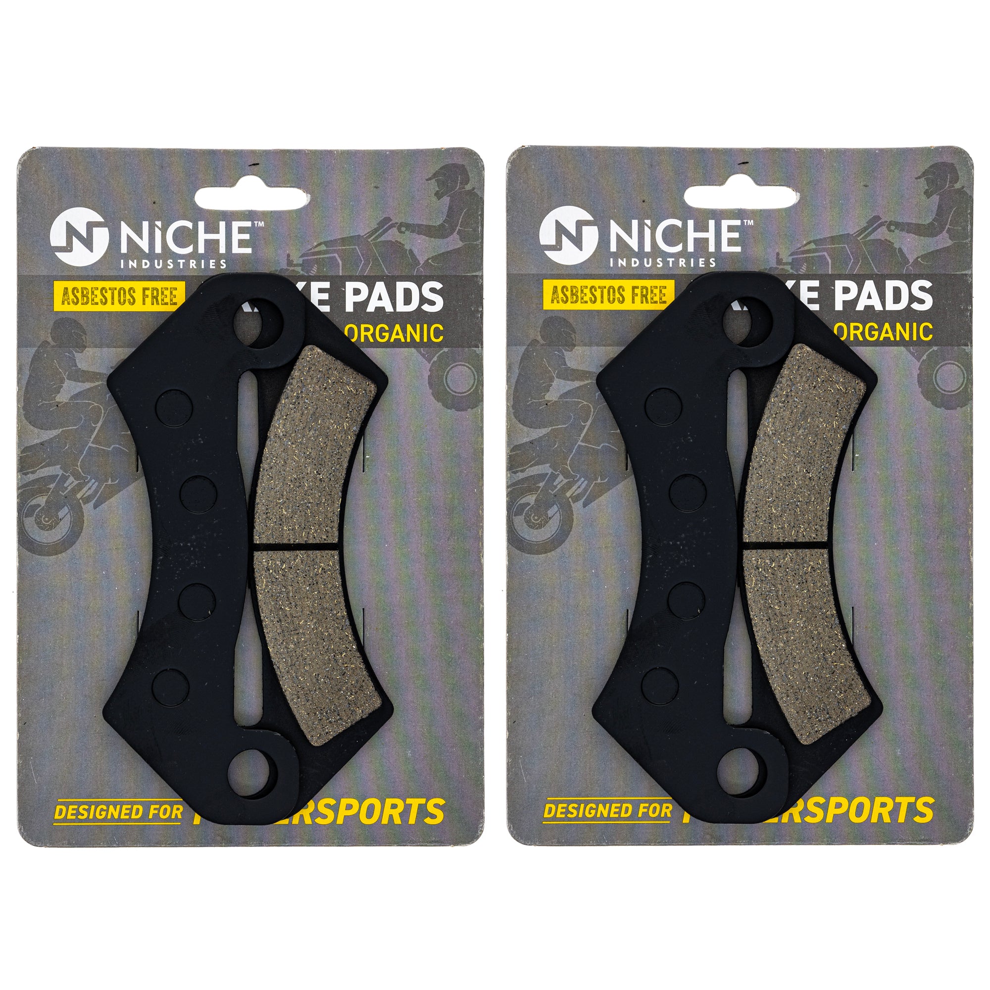 NICHE 519-KPA2612D Brake Pad Set 2-Pack for Cat