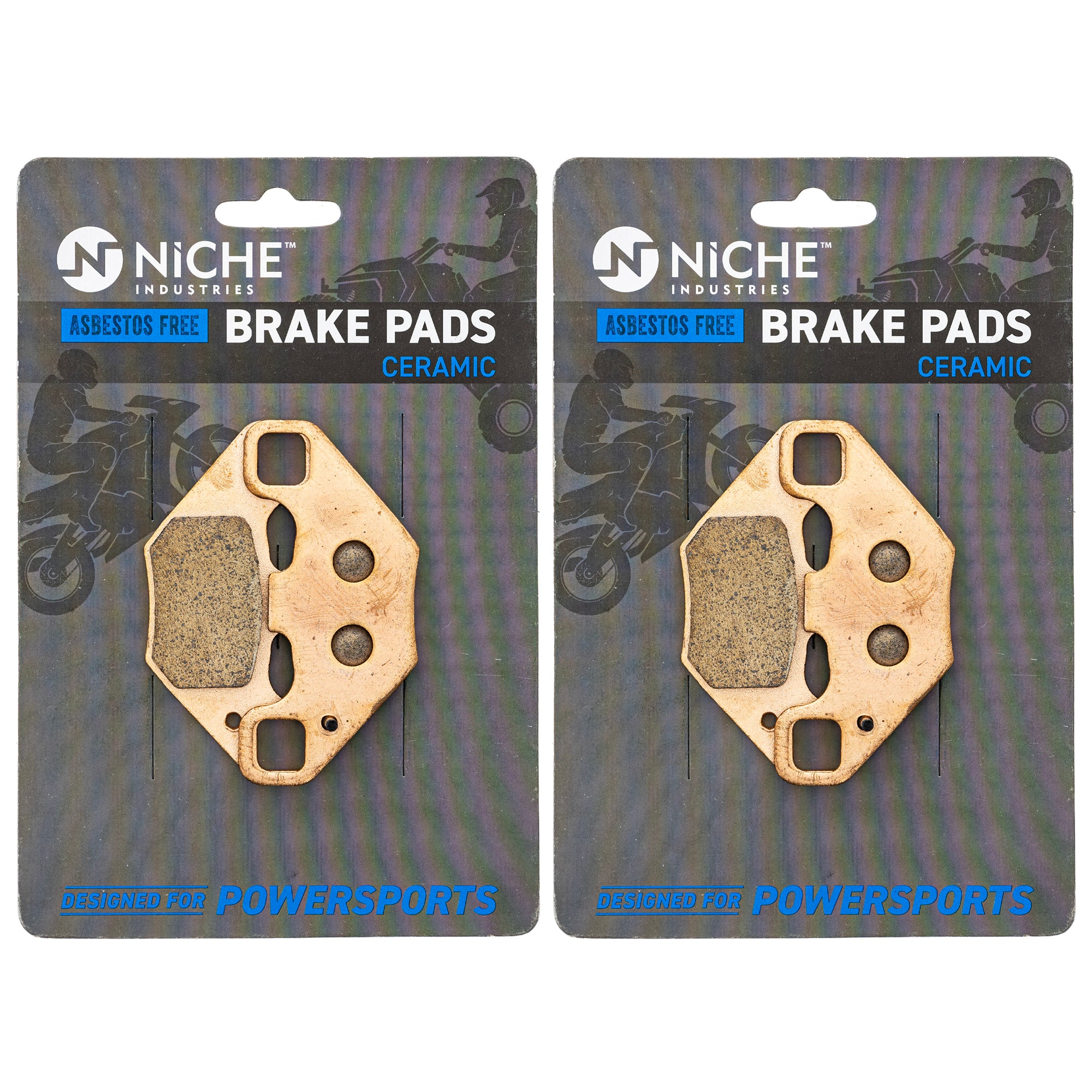 NICHE 519-KPA2617D Brake Pad Set 2-Pack for Phoenix