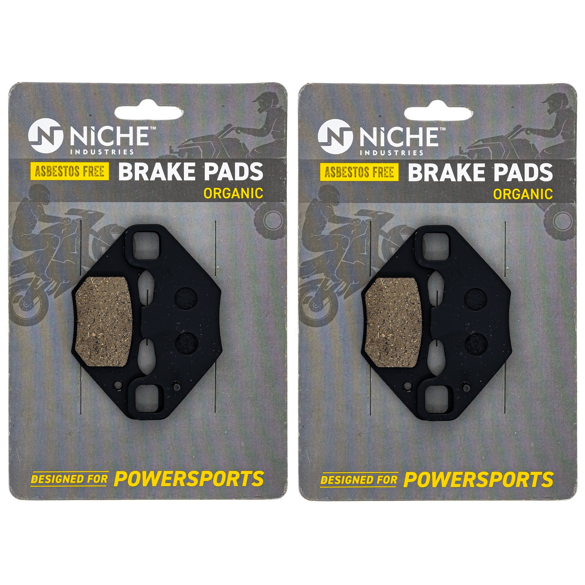 NICHE 519-KPA2618D Brake Pad Set 2-Pack for Phoenix