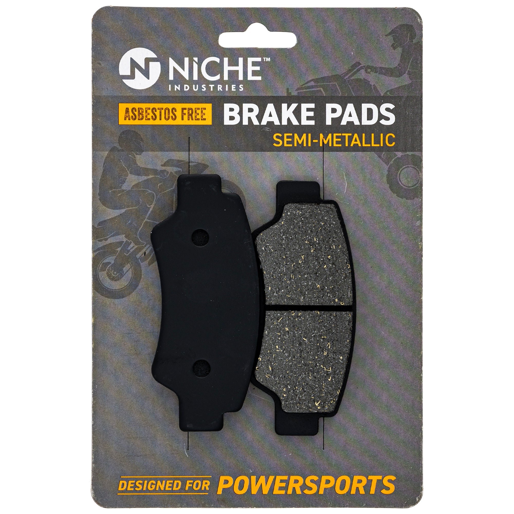 NICHE 519-KPA2619D Brake Pad Set for ZFORCE UFORCE CFORCE