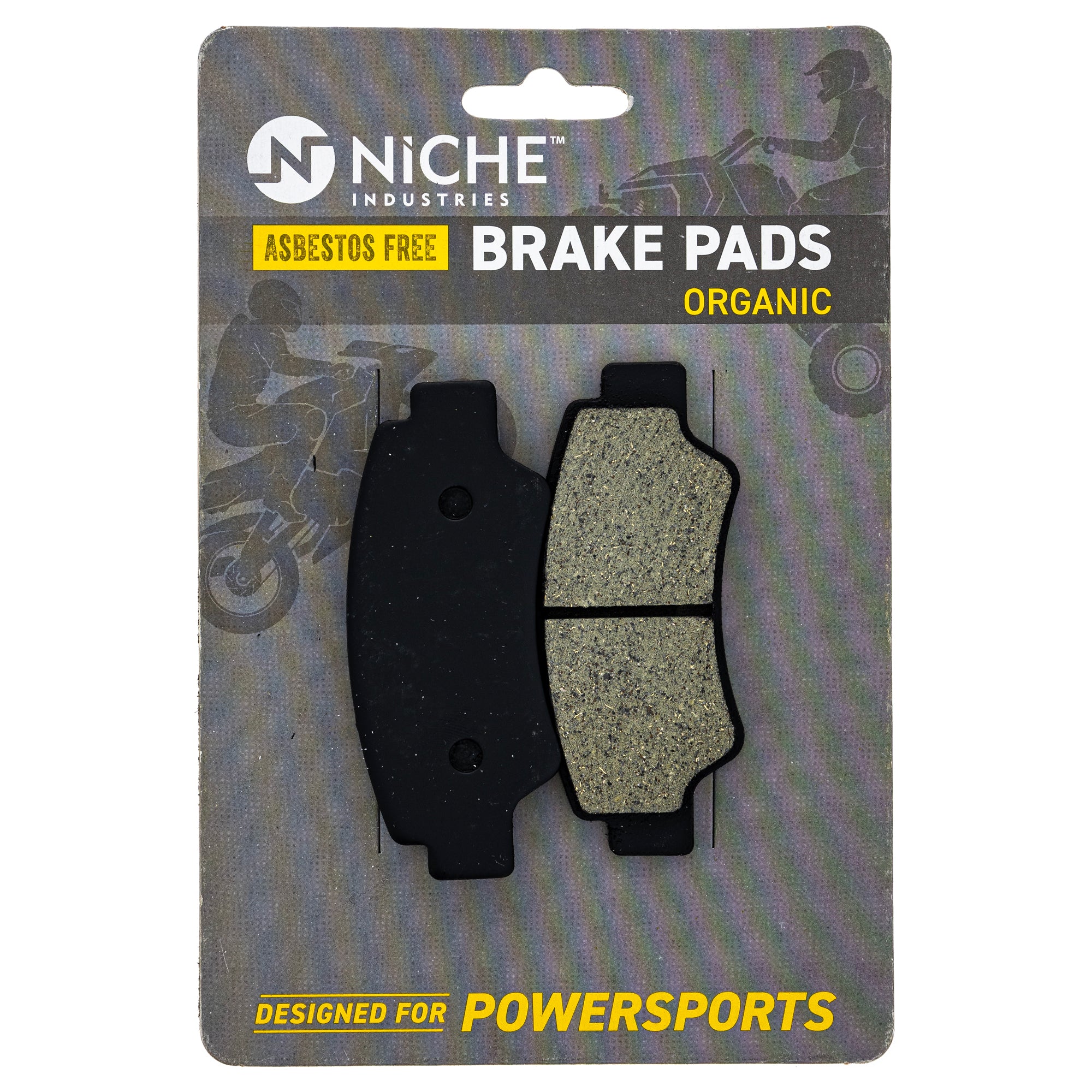 NICHE 519-KPA2610D Brake Pad Set for ZFORCE UFORCE CFORCE