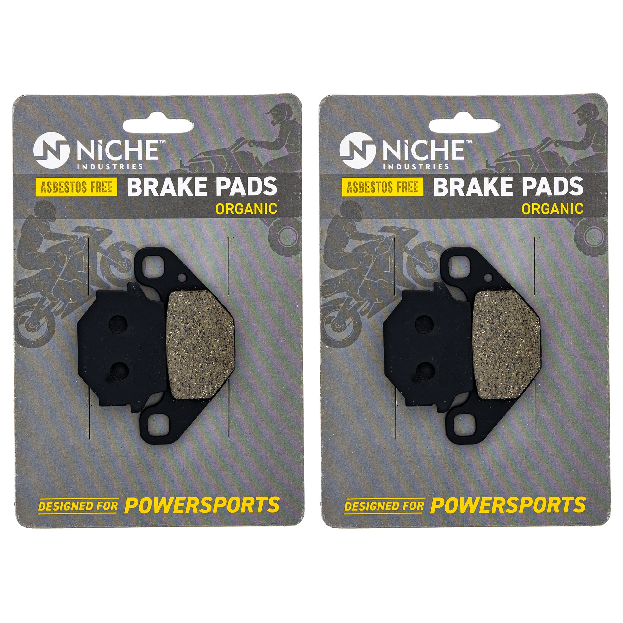 NICHE 519-KPA2723D Brake Pad Set 2-Pack for RZR