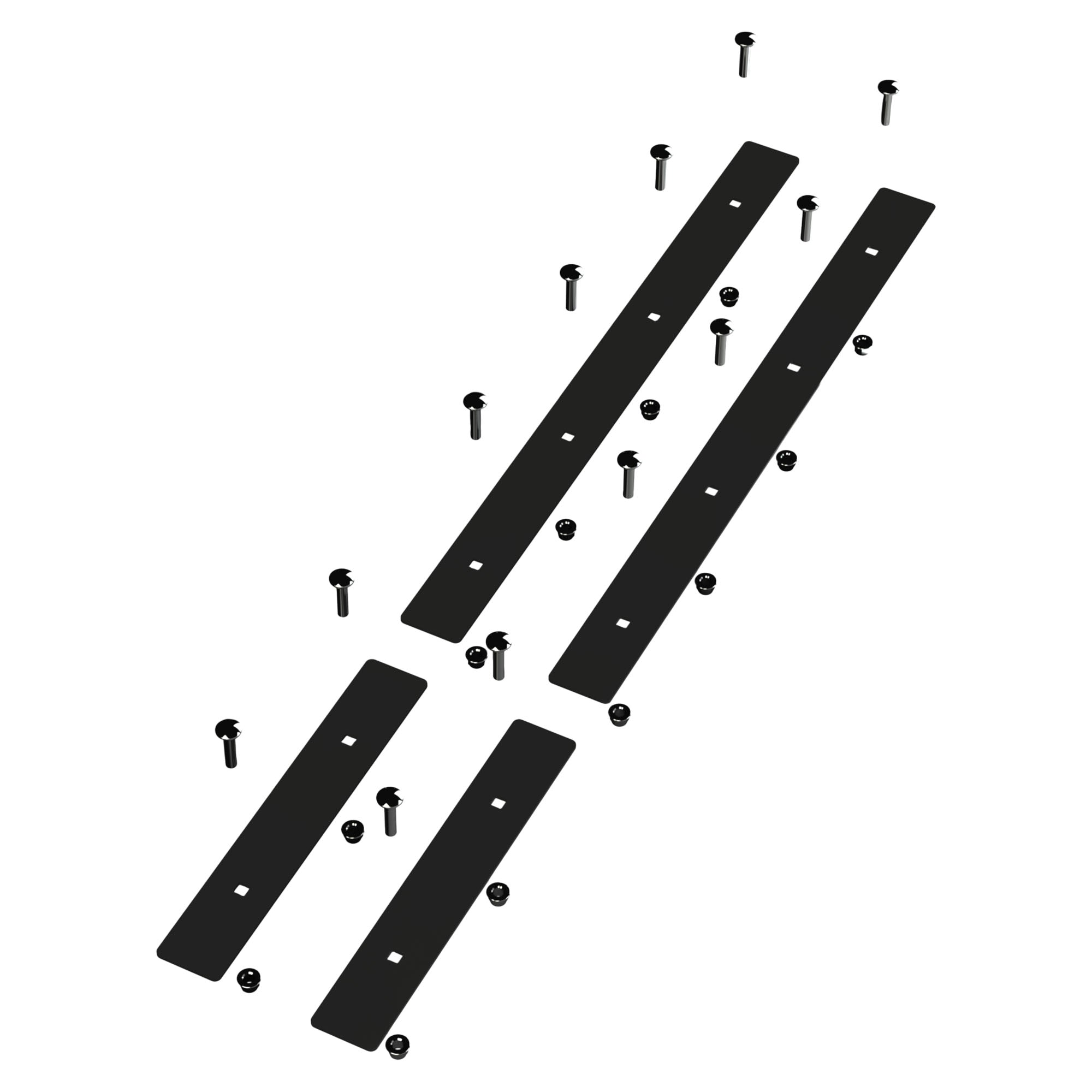 SNOWSQUATCH ATV Snow Plow Blade Wear Bar Replacement Kit 48 x