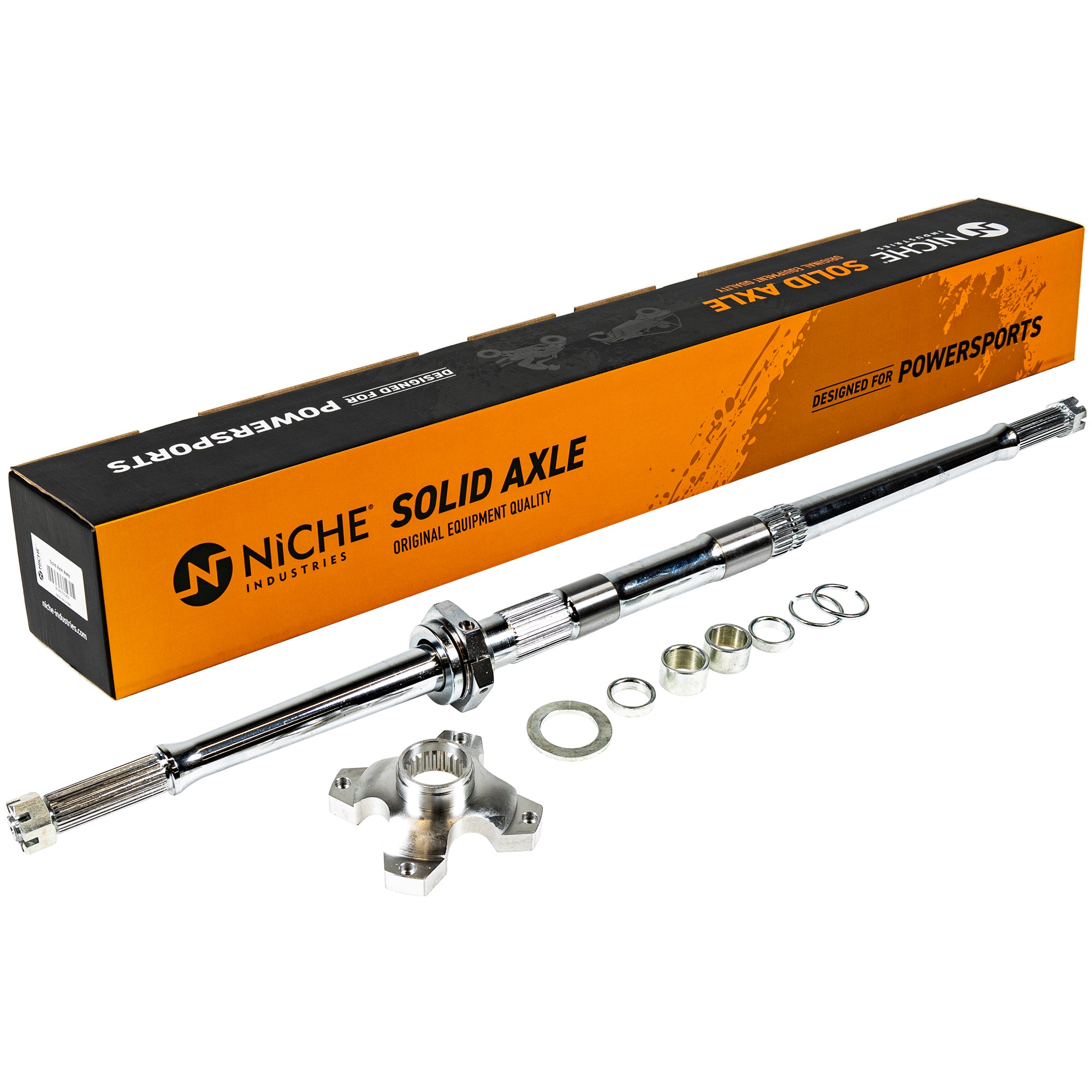 Adjustable Solid Axle & Carrier For Suzuki Kawasaki Arctic Cat MK1001093